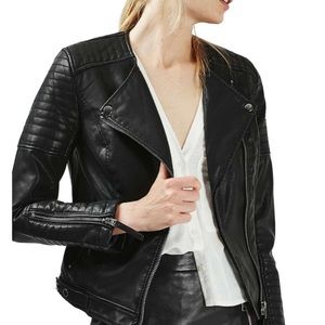 TOPSHOP faux leather jacket